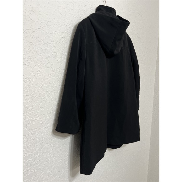 Calvin Klein Women's Black WinterCoat W/ Removable Hoodie Size XL RN#54163 - Picture 10 of 10